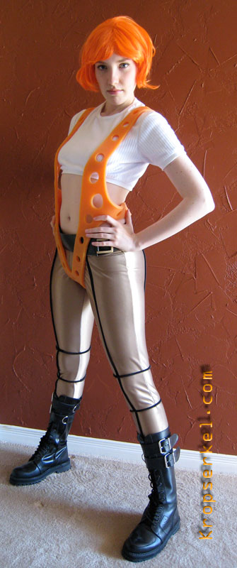 Kropserkel Leeloo Fifth Element Costume